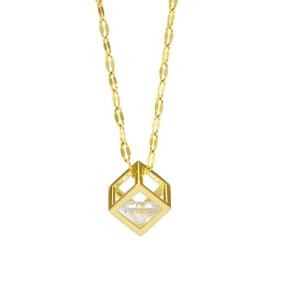 INTENSITY Jewelry - NEW 18K GOLD PLATED STAINLESS STEEL NECKLACE, INTENSITY